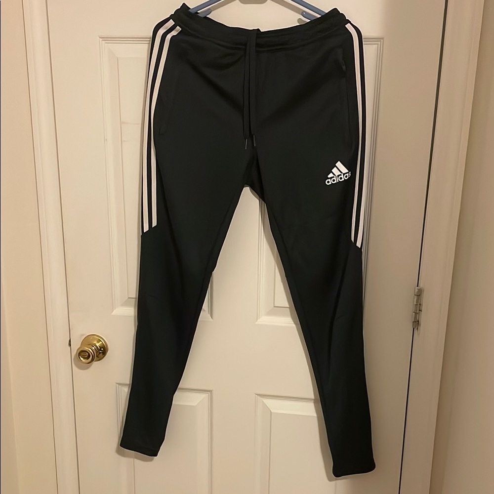 Adidas Mens Black Track Pants
